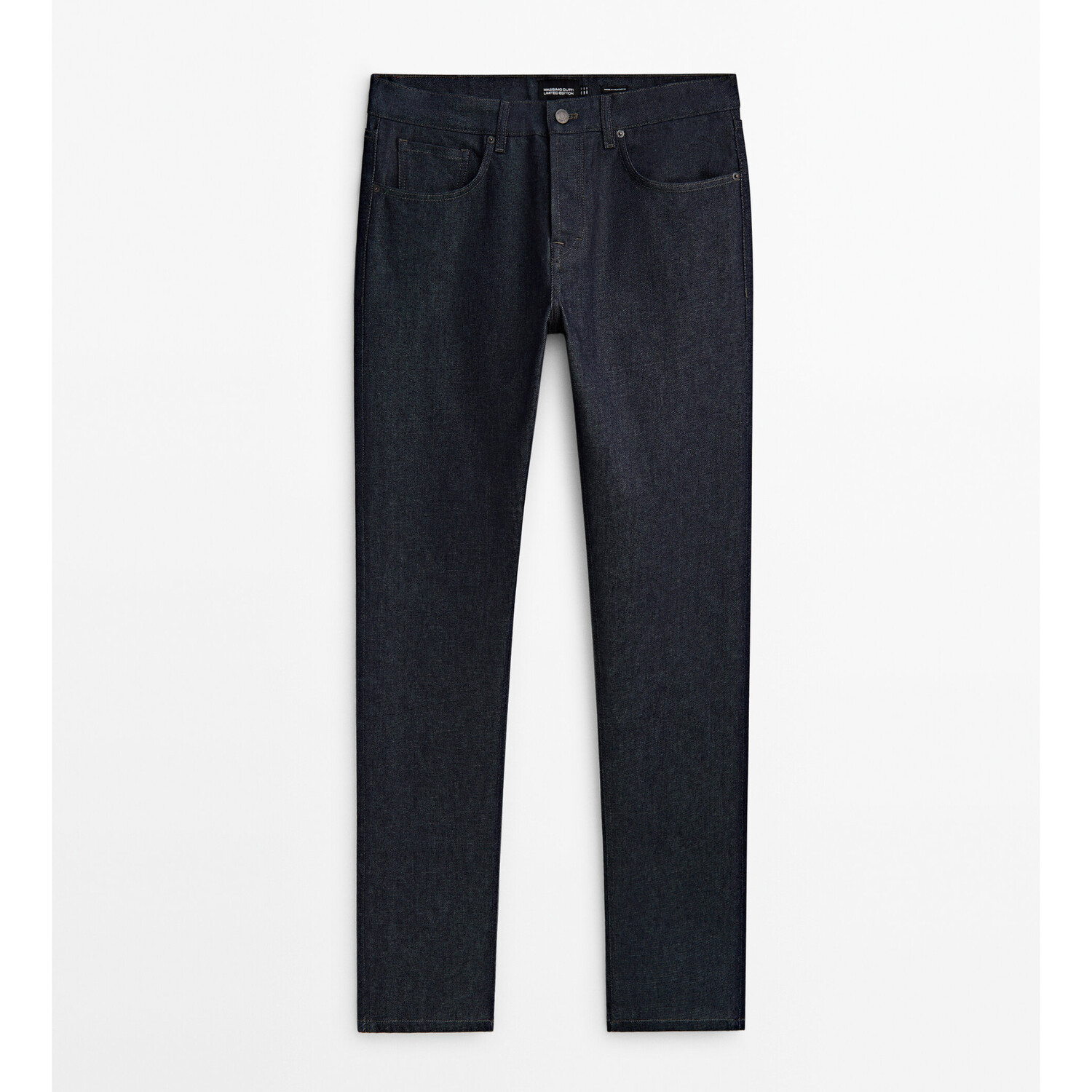 

Мужские джинсы Massimo Dutti Relaxed-fit rinse wash - Limited Edition, индиго