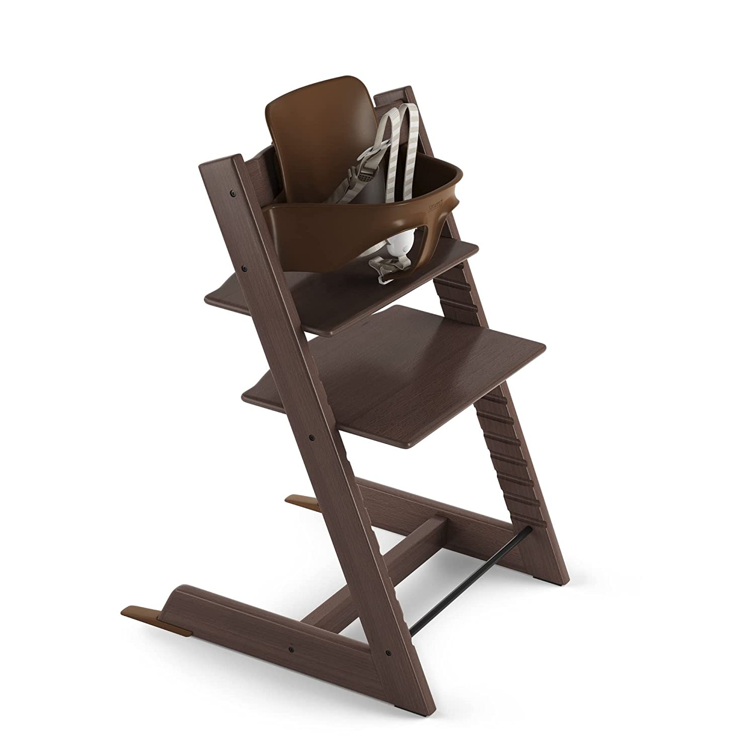 цена Детский стульчик-трансформер Stokke Tripp Trapp, коричневый