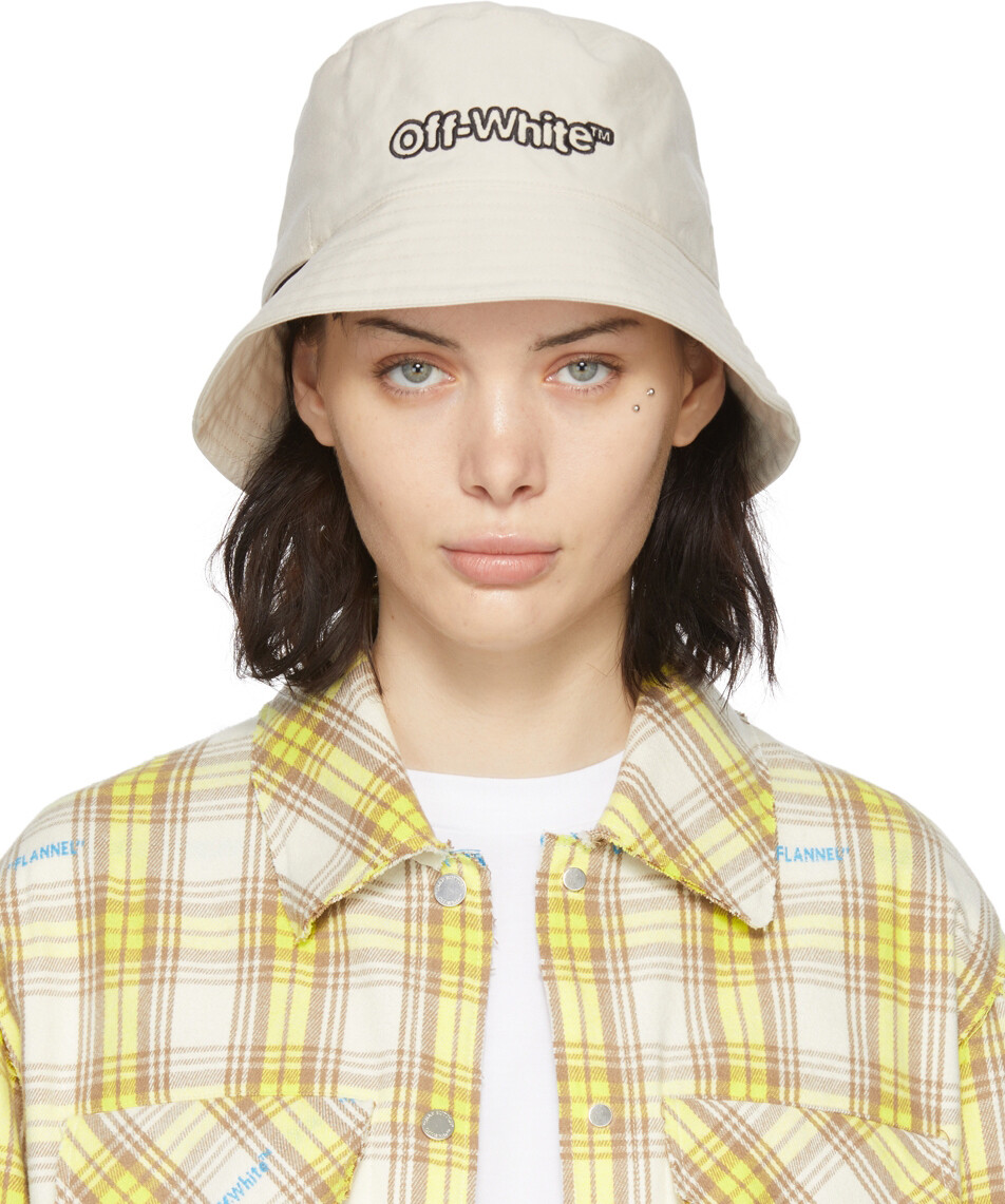 

Панама Off-White с логотипом