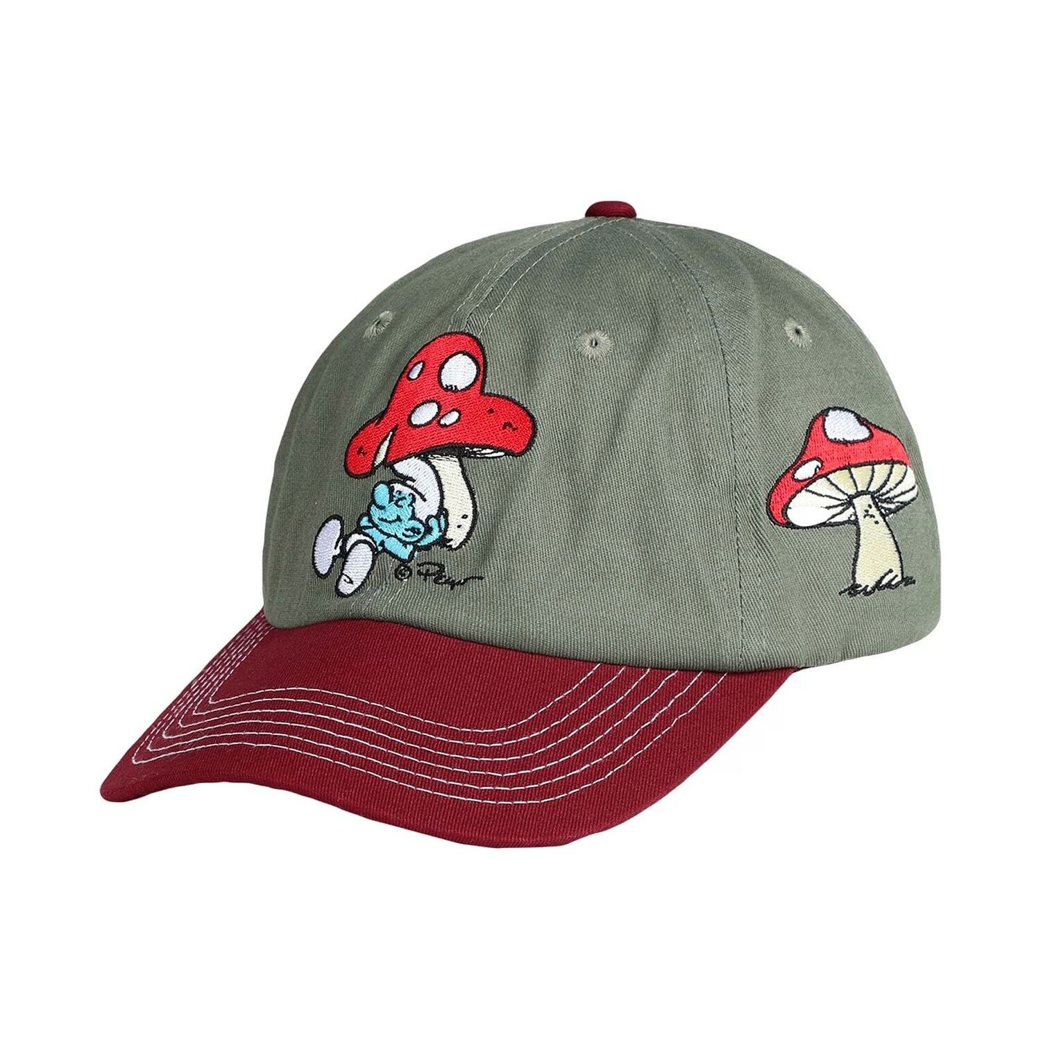 

Бейсболка Butter Goods Mushroom 6 Panel, хаки