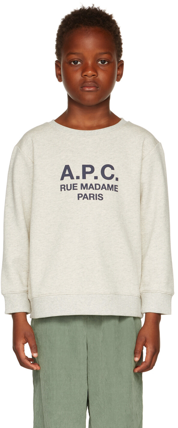

Детская серая толстовка Elie A.P.C., Серый