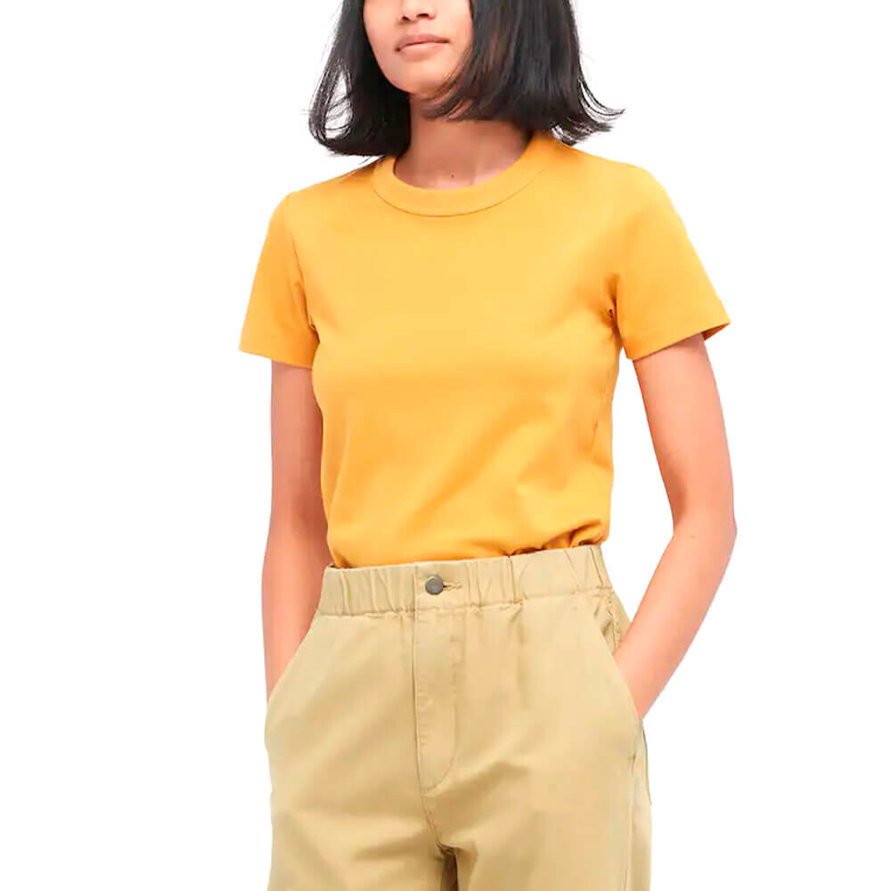 

Футболка Uniqlo U Crew Neck Short Sleeved, жёлтый