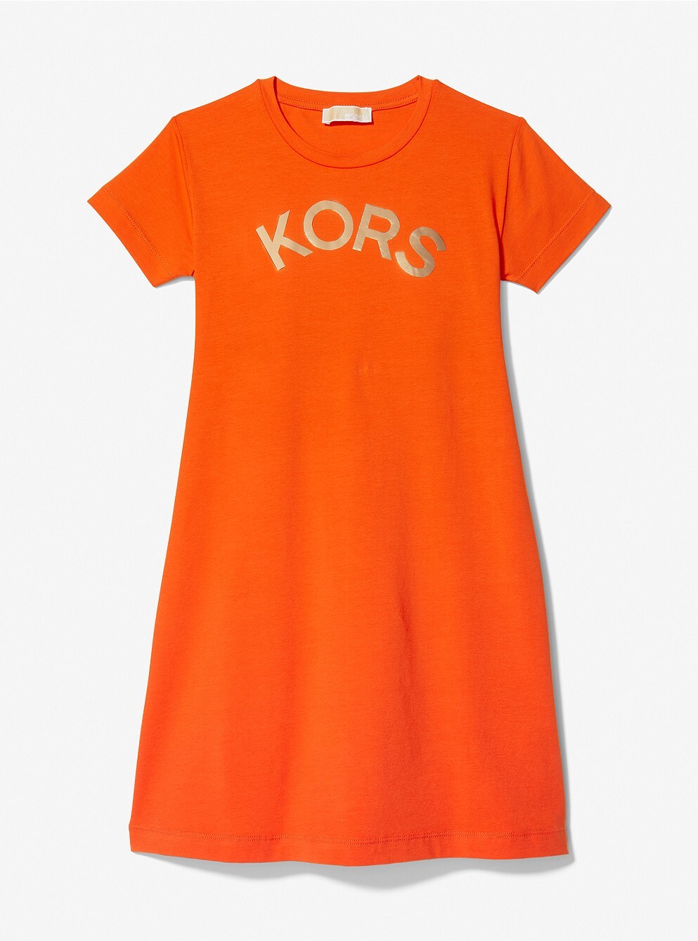 

Платье футболка Michael Kors Kids Stretch Cotton Logo, оранжевый