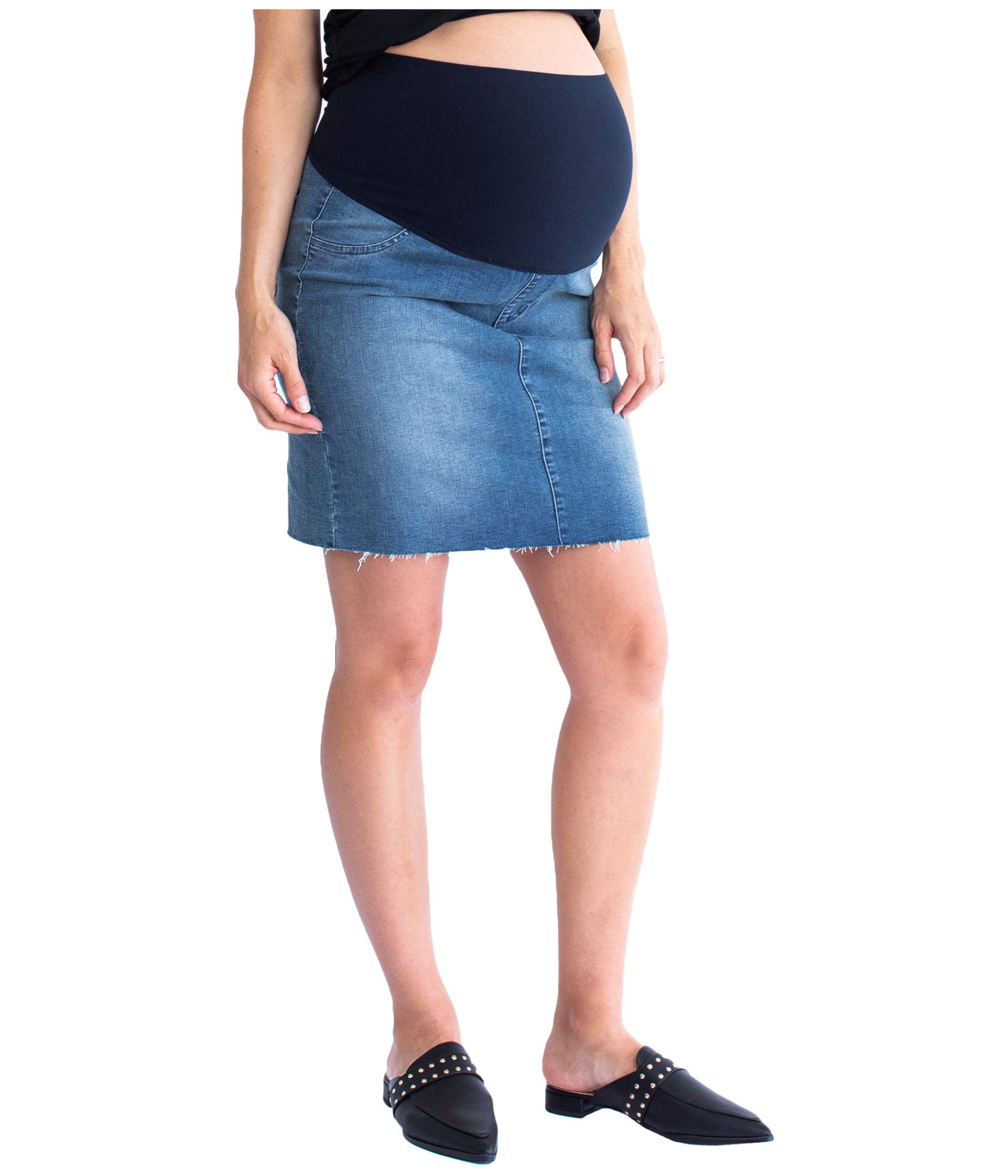 цена Юбка Angel Maternity, Maternity Denim Skirt