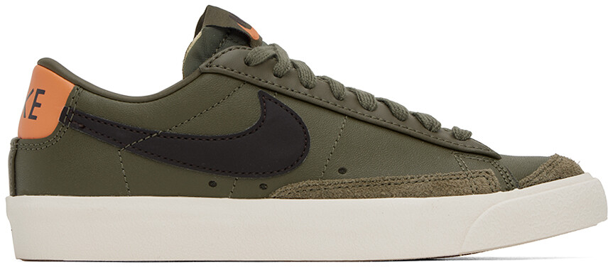 

Зеленые низкие кеды Blazer '77 Nike, Зеленый