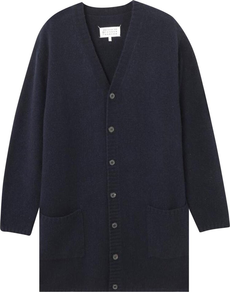 

Кардиган Maison Margiela Cardigan Dress Blue, синий