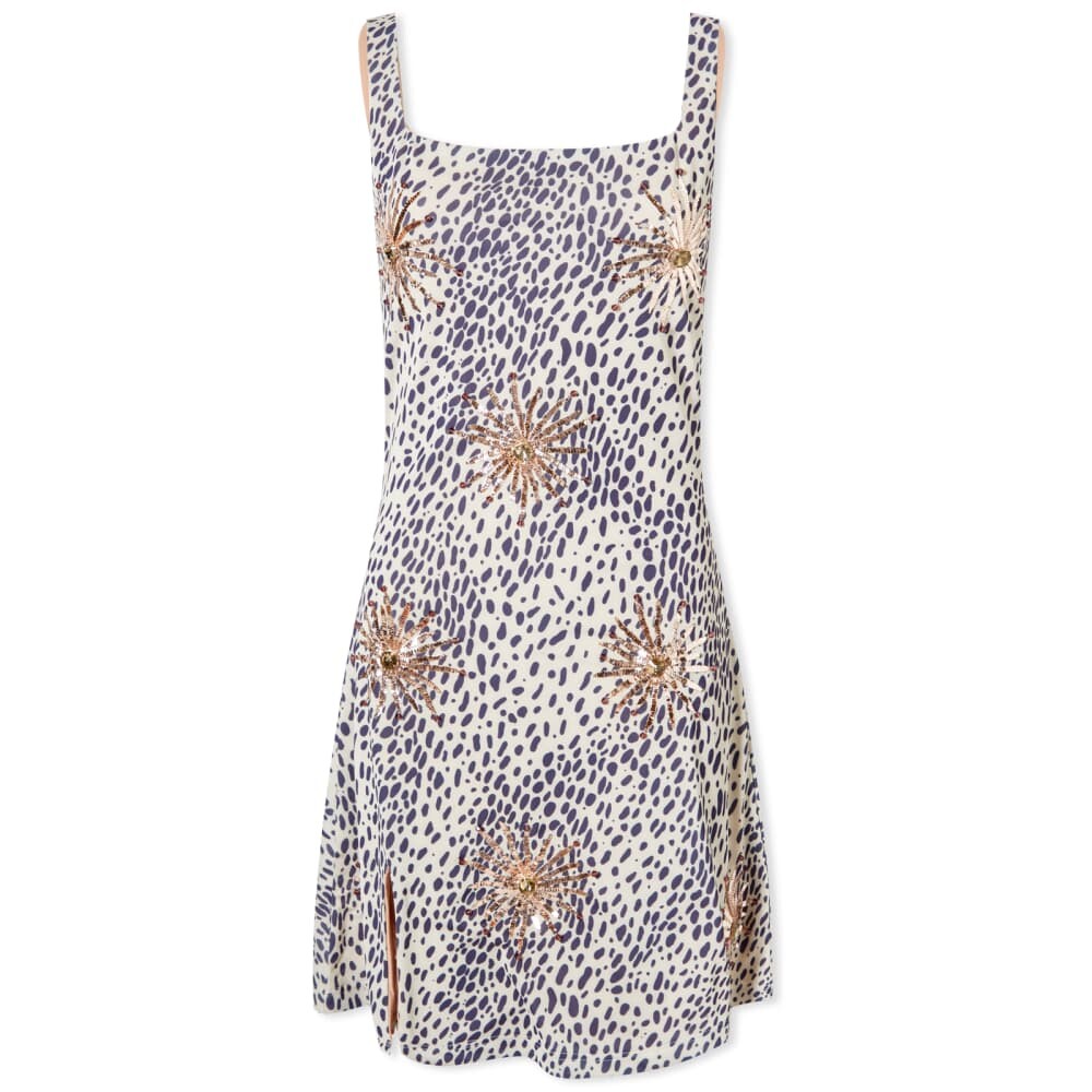 

Платье Oceanus Callie Leopard Print Mini Dress