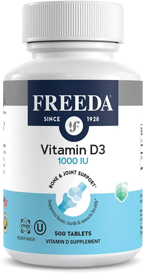 FREEDA Витамин D3-1000 МЕ — 500 шт.
