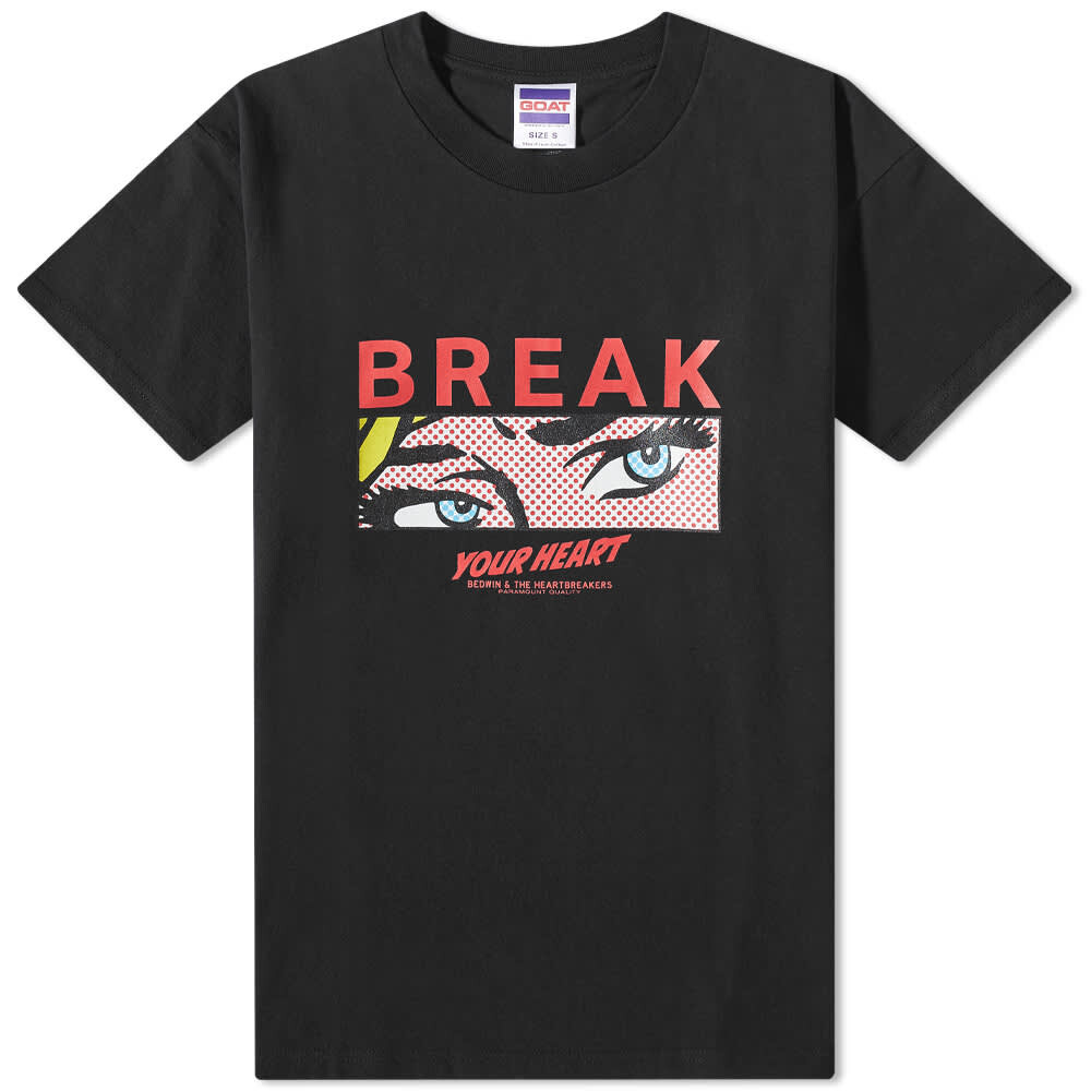 

Футболка Bedwin & The Heartbreakers Roy Pop Art Graphic Tee, Черный