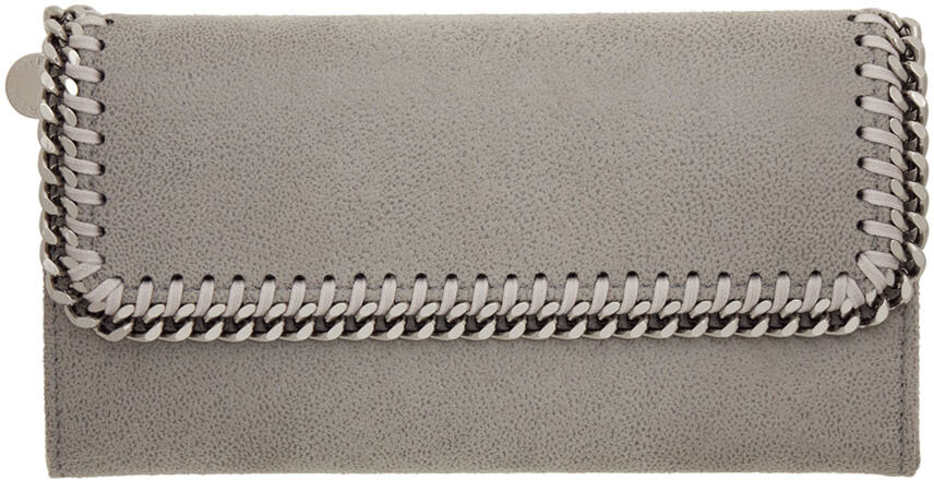 

Серый кошелек Falabella Continental Stella McCartney