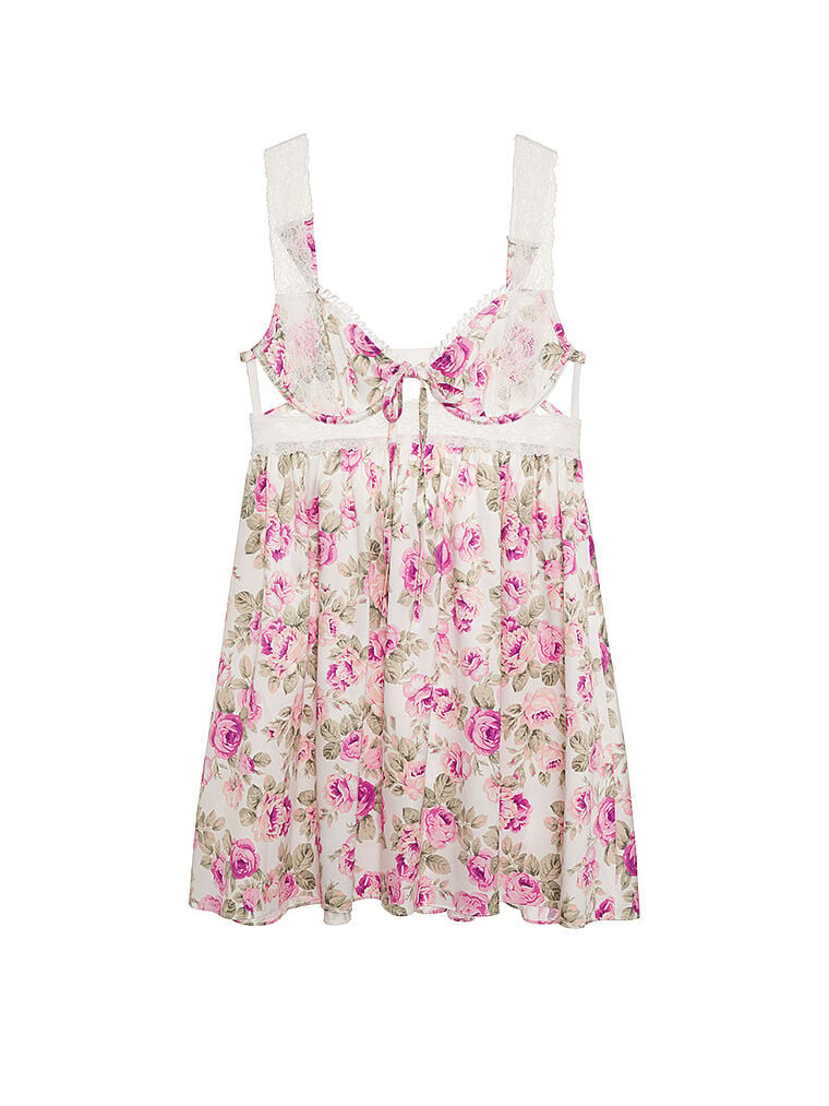 

Сорочка For Love & Lemons Mary Rose Slip, мультиколор