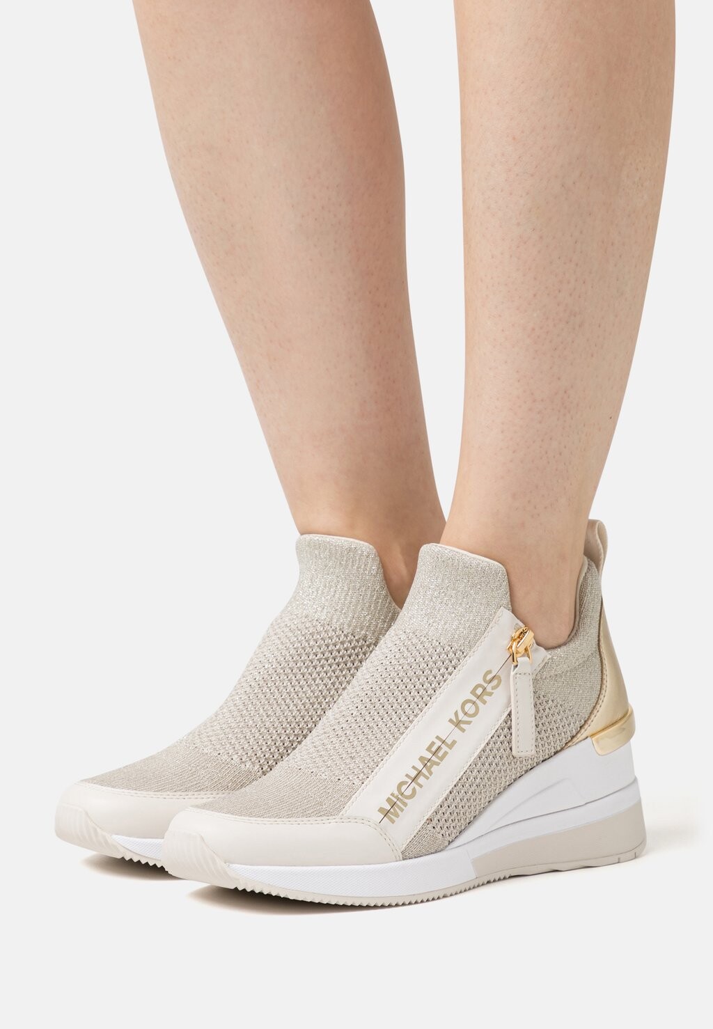 

Кеды MICHAEL Michael Kors, золотой