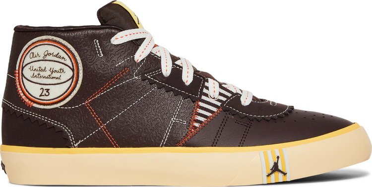 

Кроссовки Maison Château Rouge x Jordan Series Mid United Youth International - Brown Basalt, коричневый