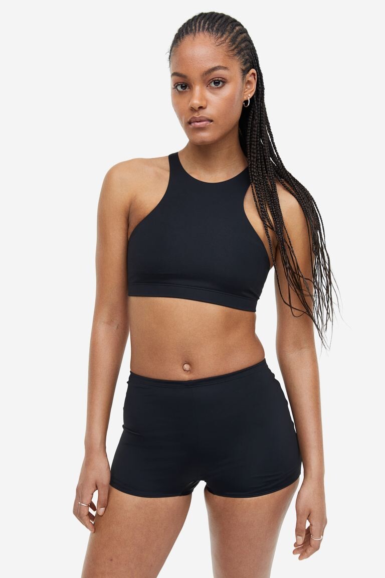 

Короткие плавки бикини H&M, черный