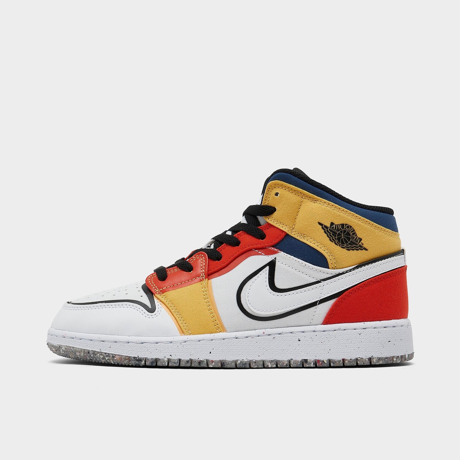 

Повседневная обувь Air Jordan Retro 1 Mid SE для больших детей, белый