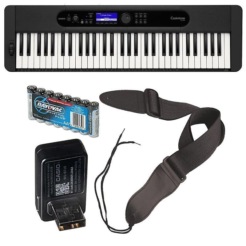 

Портативная клавиатура Casio Casiotone CT-S400 — черный WIRELESS PAK CT-S400 Black