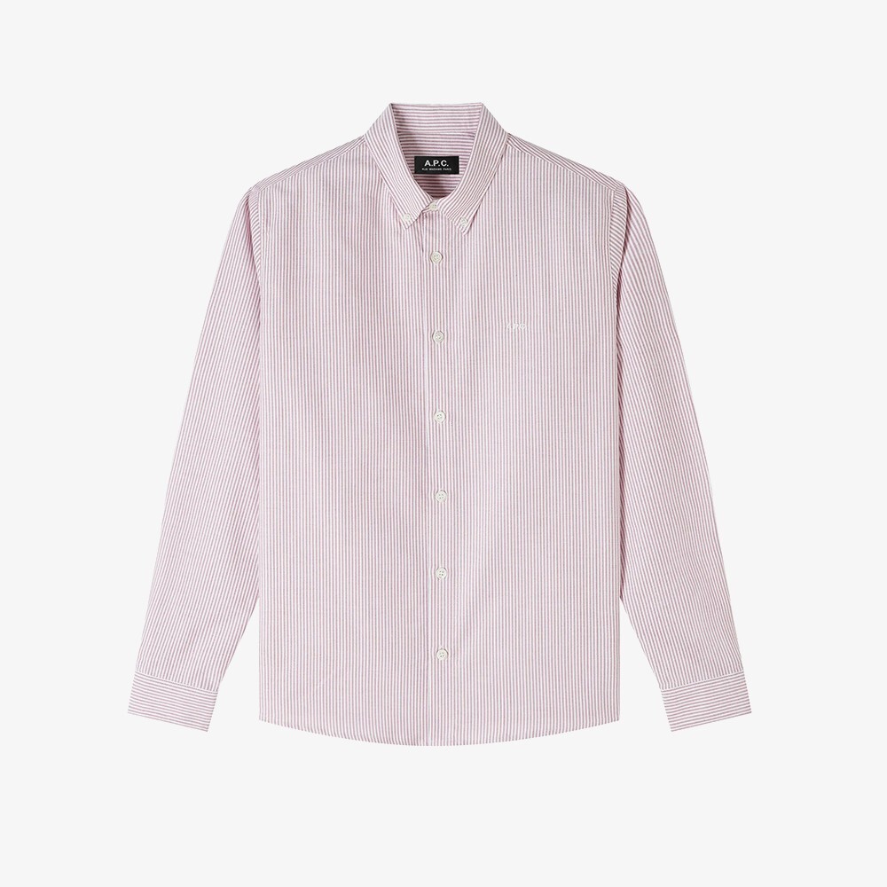 

Рубашка Greg Shirt 'Pink' A.P.C., розовый