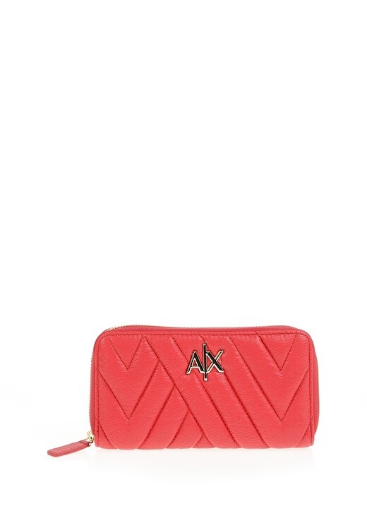 

Красный женский кошелек Armani Exchange