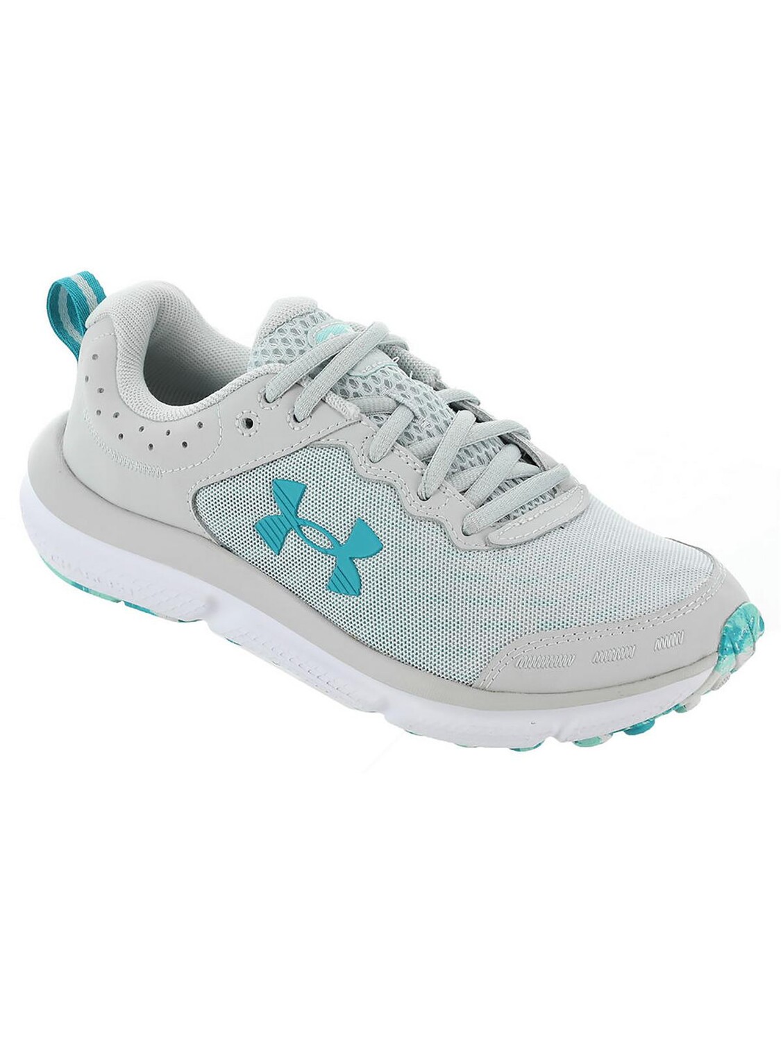 

Женские кроссовки для фитнеса и тренировок Charged Assert 10 Under Armour, цвет Gray/Halo Gray/Teal