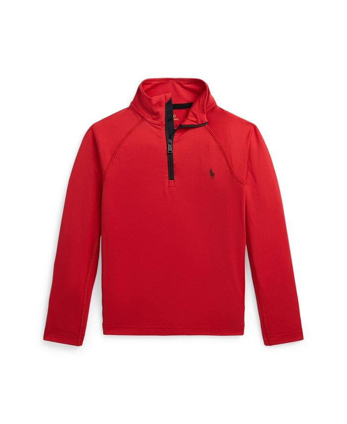 

Пуловер из джерси маленьких мальчиков Polo Ralph Lauren, красный