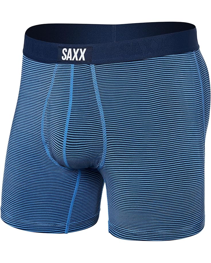 футболка базовая sdanton ss solid цвет granada sky Боксеры SAXX UNDERWEAR Ultra, цвет Mini Stripe/Granada Sky
