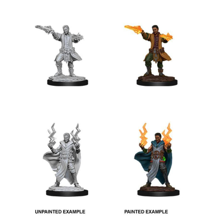 

Миниатюра Wizkids Dungeons & Dragons: Nolzur's Marvelous Unpainted Miniatures - W12 Male Human Sorcerer