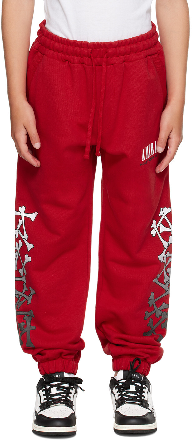 

AMIRI Детские спортивные штаны Red Bones