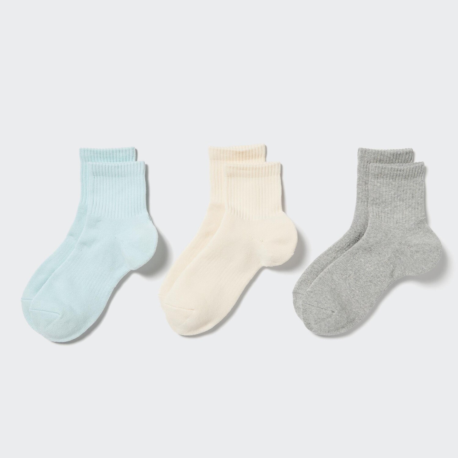 

Носки в ребинку (3 пары) UNIQLO, зеленый