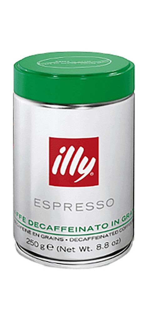 

Illy Espresso цельнозерновой без кофеина 250 гр.