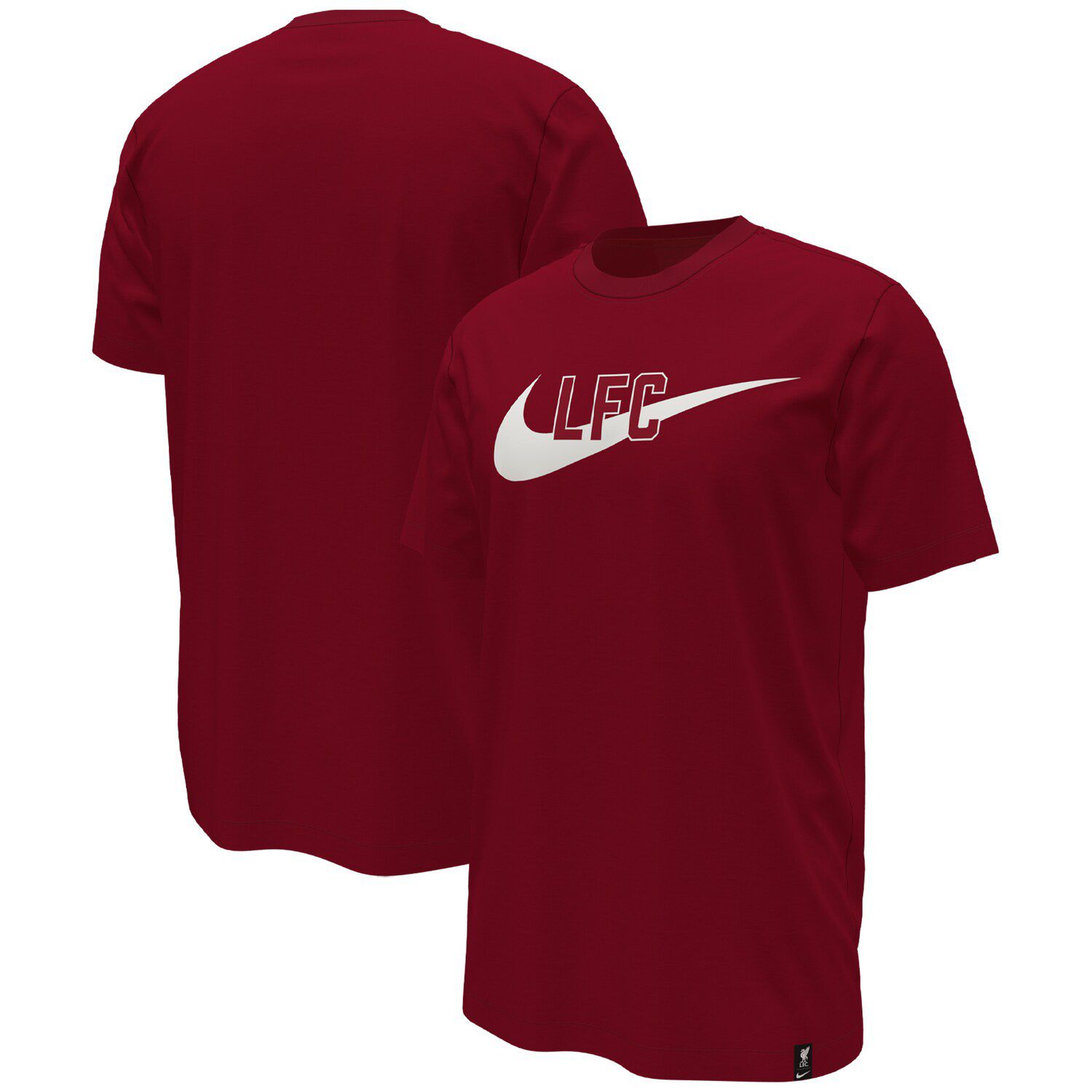 цена Мужская красная футболка с галочкой Liverpool Nike