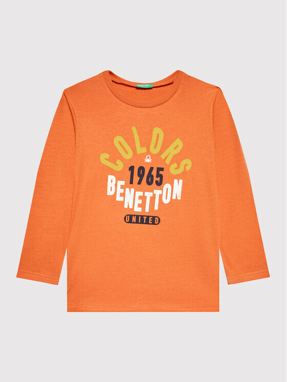 

Блуза стандартного кроя United Colors Of Benetton, оранжевый