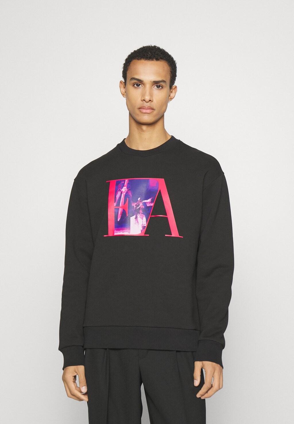 

Толстовка FELPA Emporio Armani, черный
