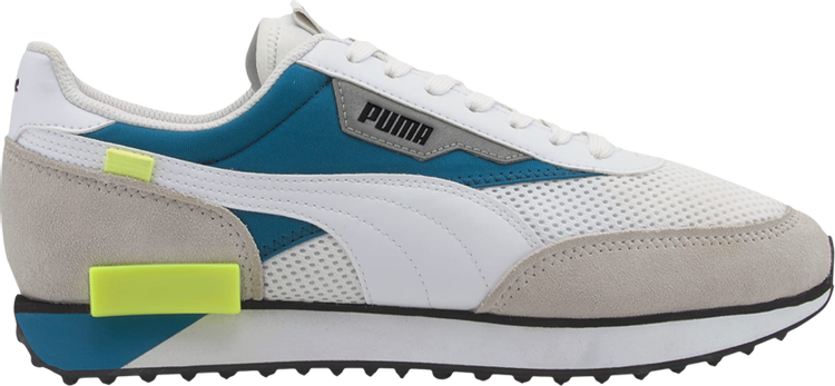 Кроссовки Puma Future Rider Galaxy Pack - White Digital Blue, белый