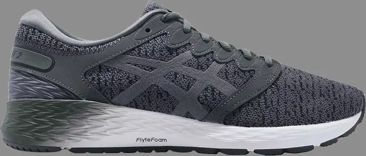 

Кроссовки roadhawk ff 2 mx 'dark grey' Asics, серый