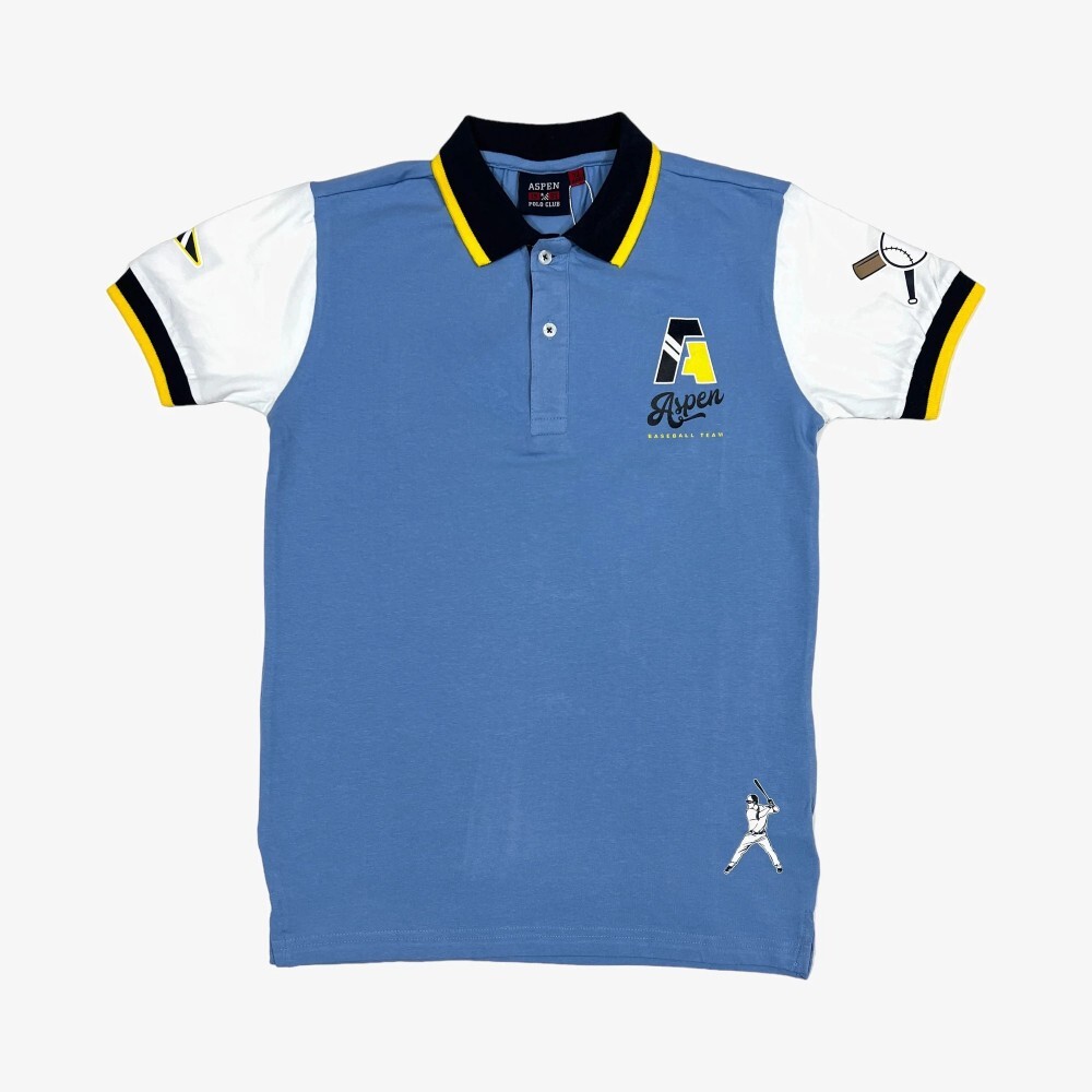 

Футболка поло Aspen Polo Club Polo, голубой