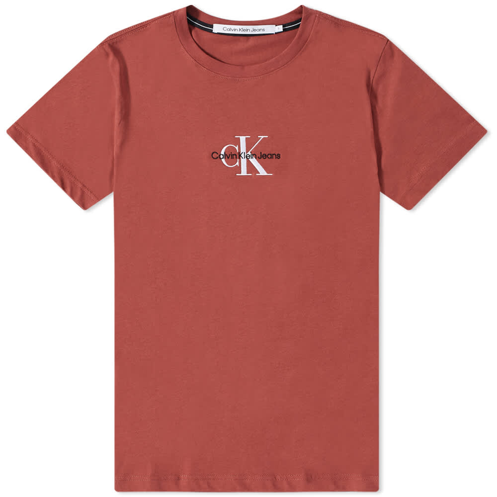 

Футболка Calvin Klein Monogram Logo Tee, Коричневый