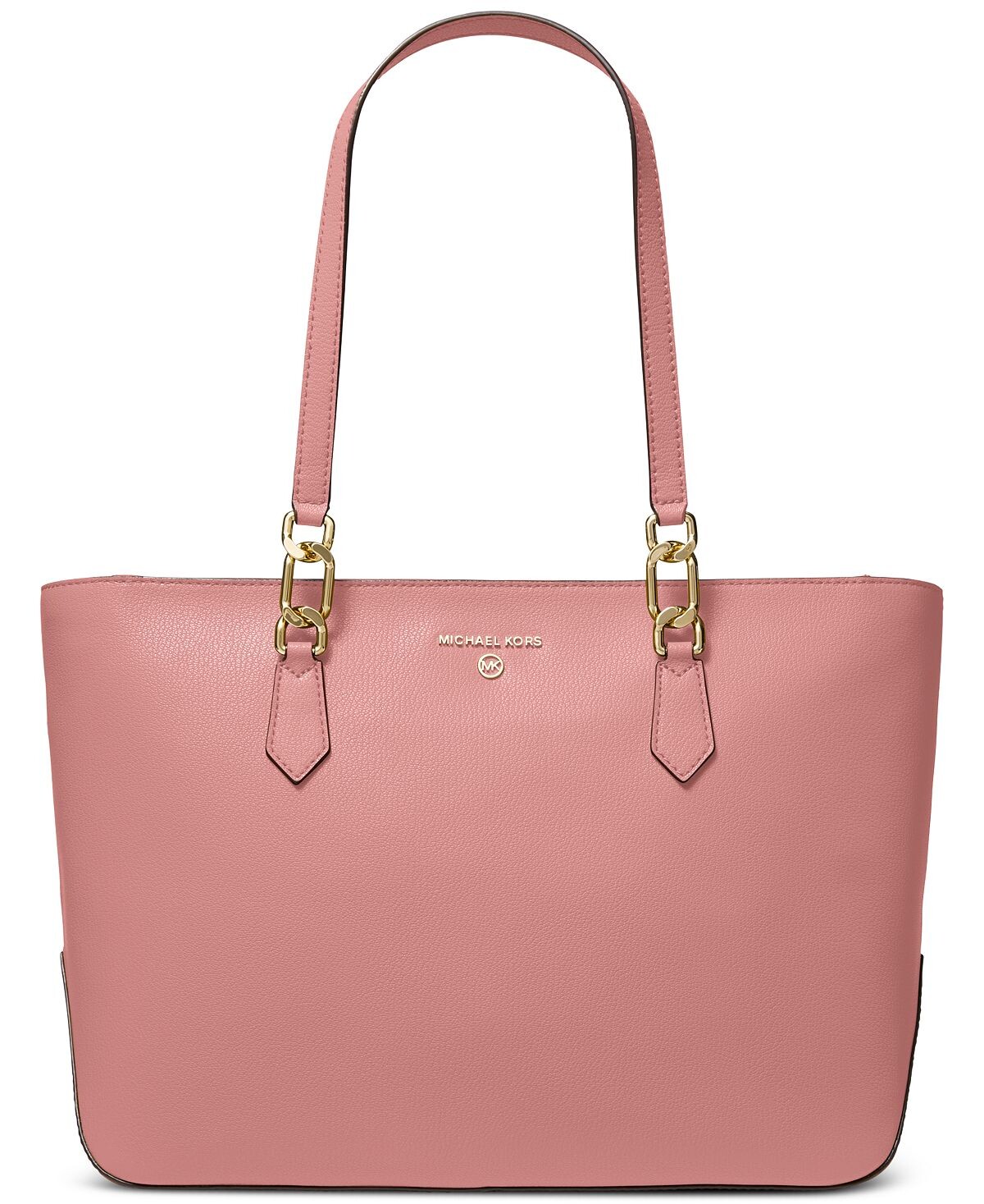 

Сумка-тоут laney среднего размера с кожаным верхом на молнии Michael Kors
