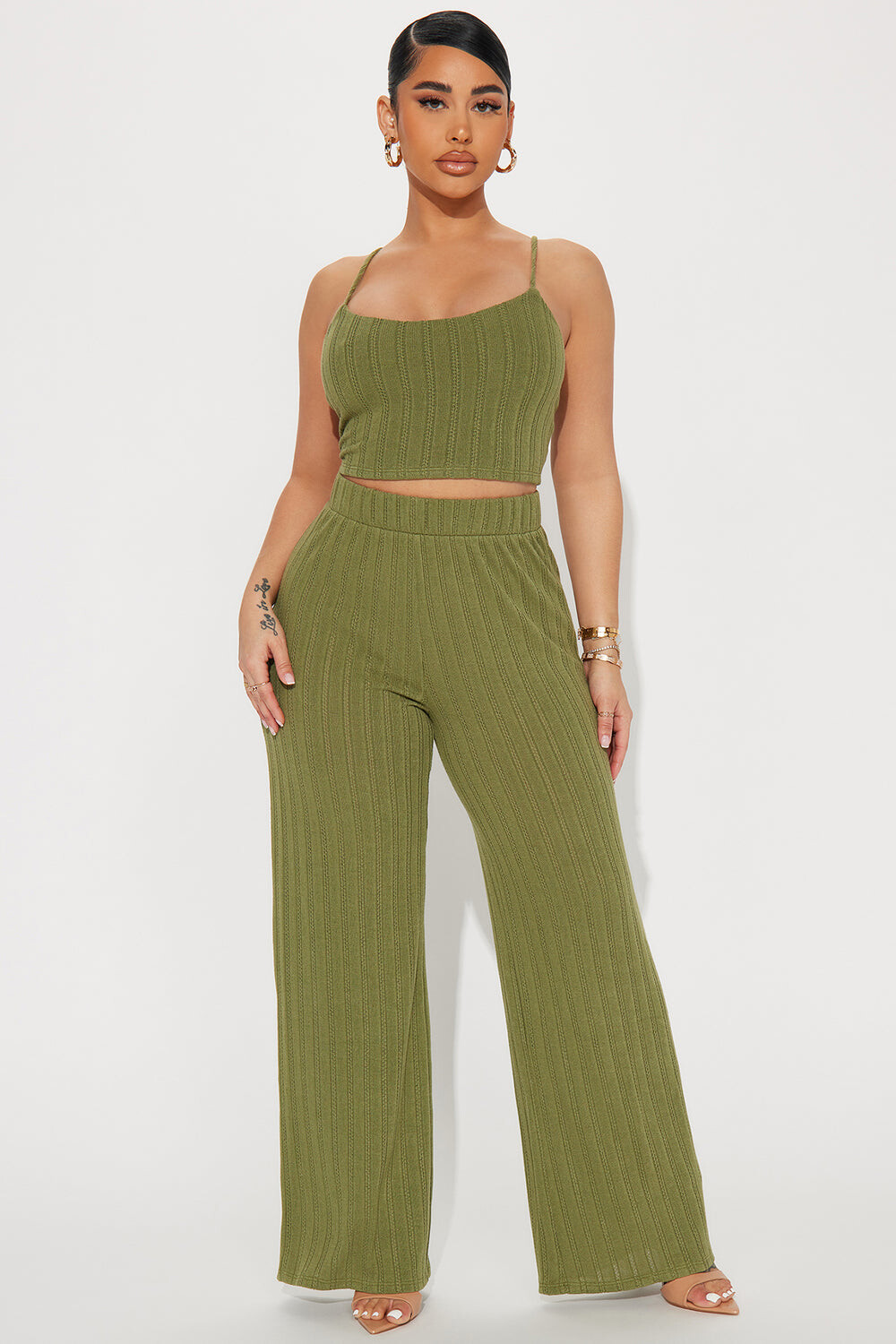 

Брюки Fashion Nova M755AM4290NW, оливковый