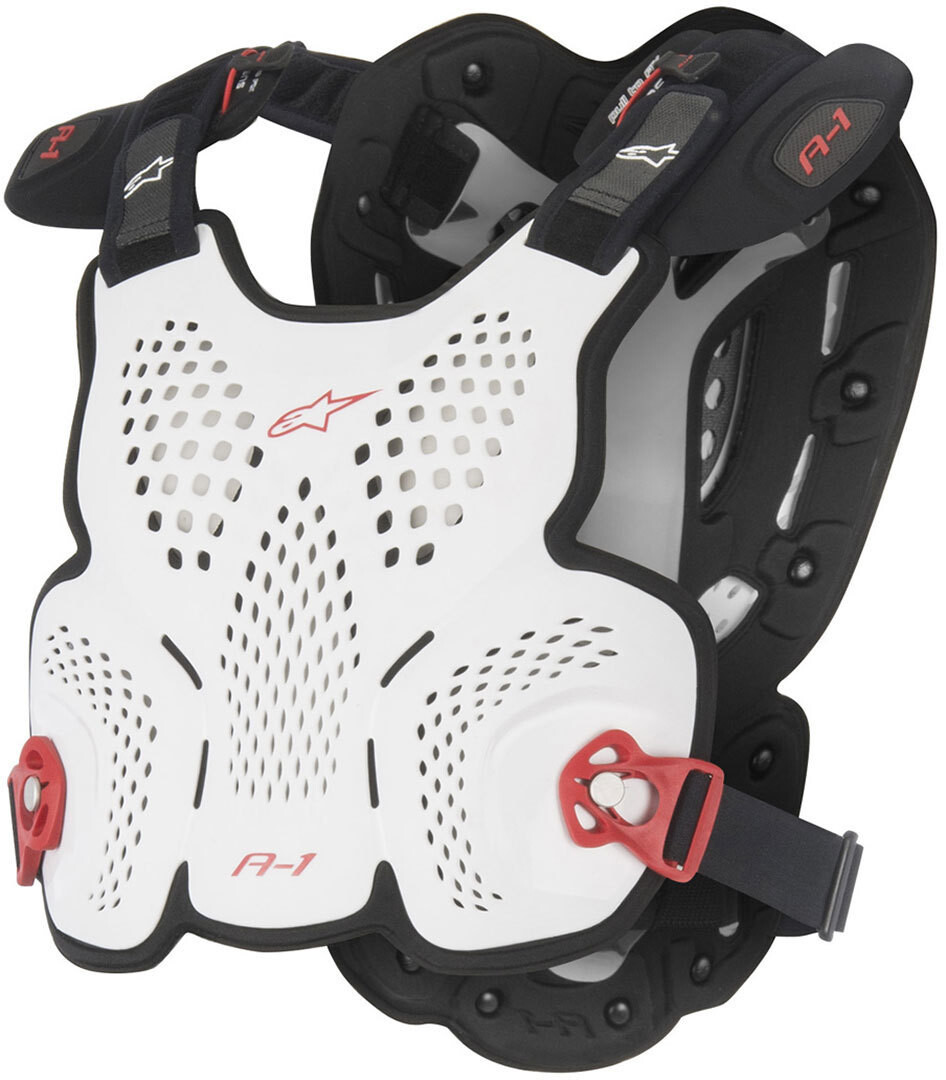 

Защита Alpinestars A-1 груди 2016, бело-черная