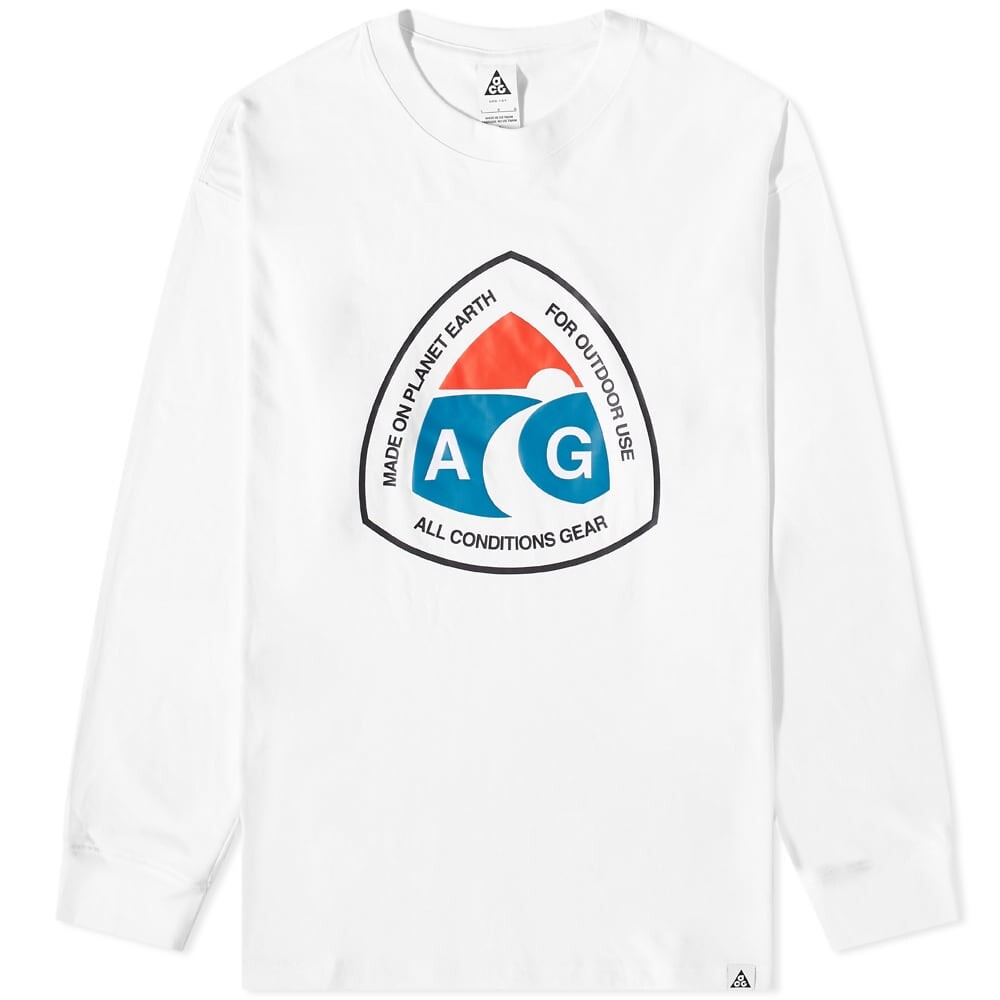 

Футболка Nike ACG Long Sleeve Outdoor Sign Tee, Белый