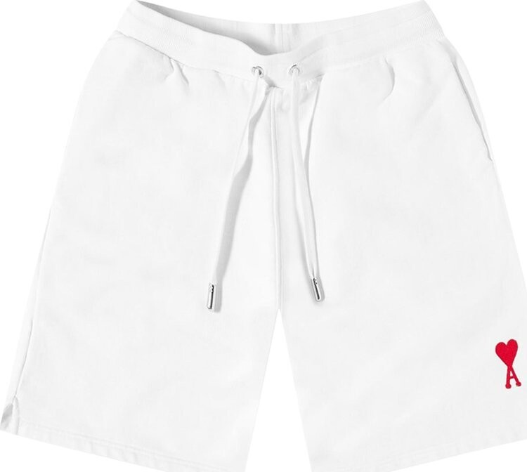 

Шорты Ami Tonal ADC Short 'Natural White/Red', белый