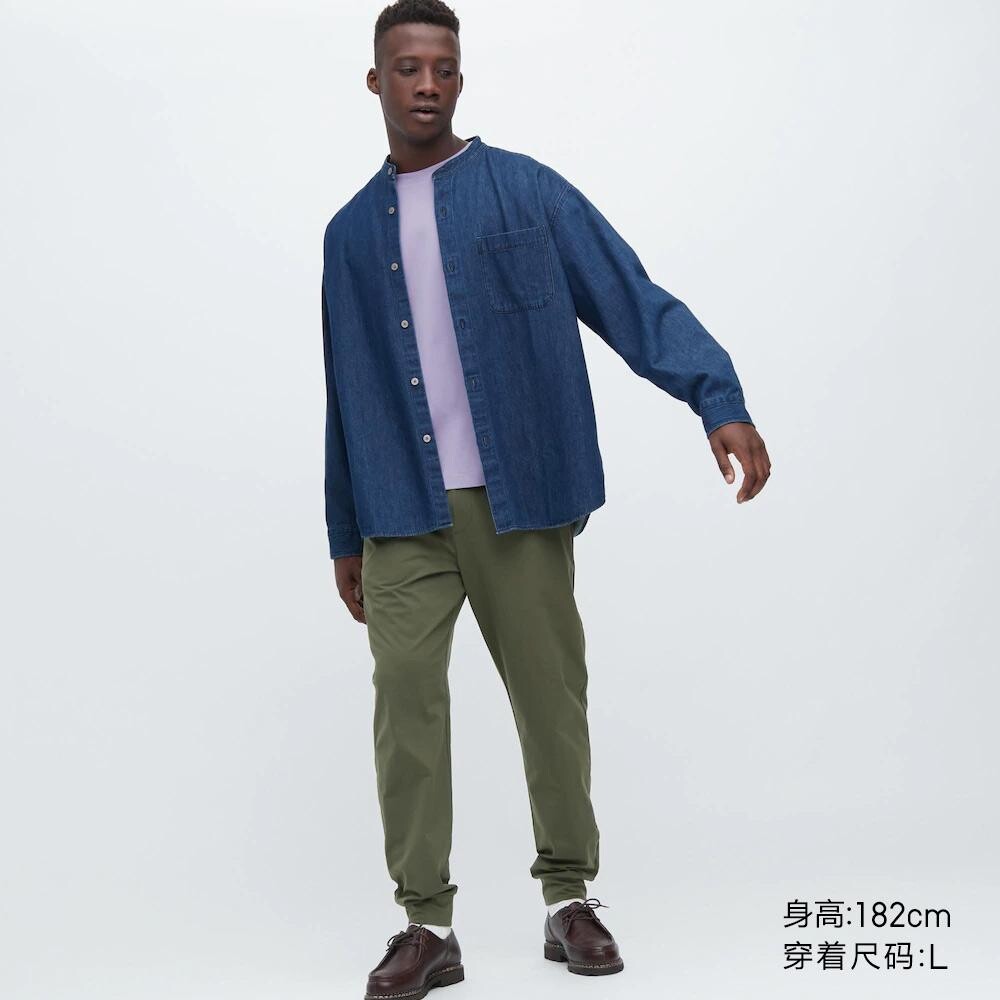 

Брюки спортивные Uniqlo, оливковый