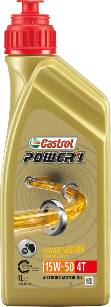

Моторное масло Castrol Power 1 4T 15W-50, 1 литр