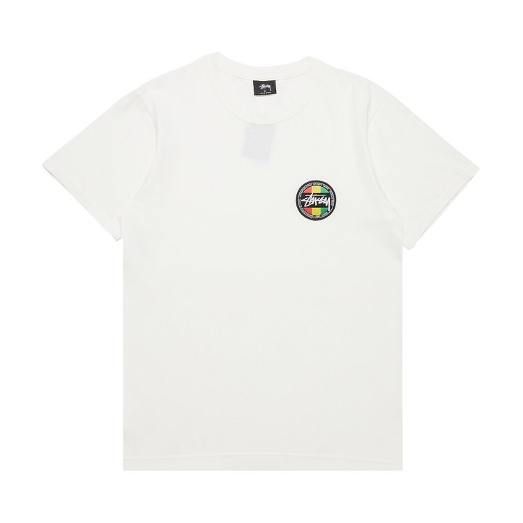

Футболка Stussy Reggae Dot Pigment Dyed 'Natural', кремовый, Бежевый