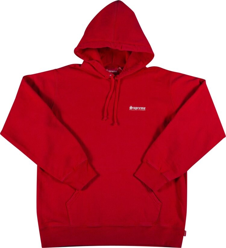 

Толстовка Supreme Mary Hooded Sweatshirt 'Red', красный