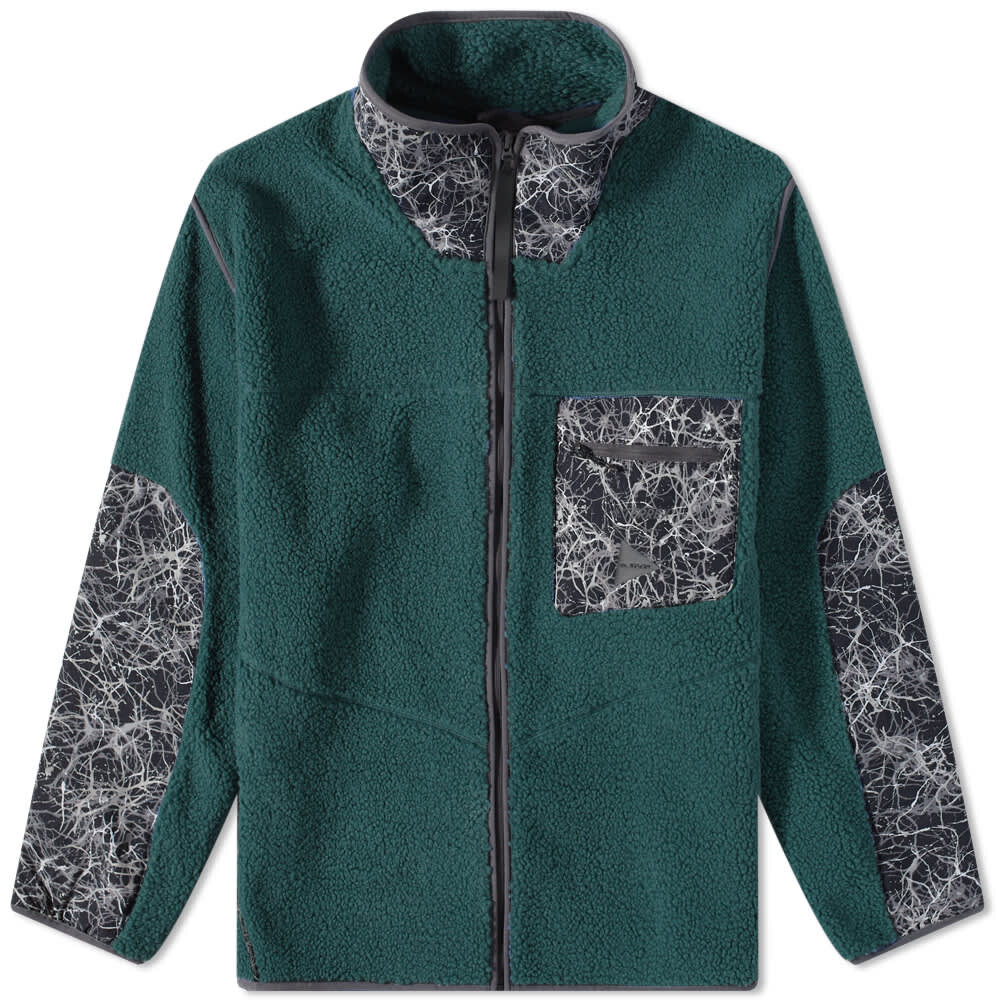 

Флисовая куртка Terrex x And Wander Adidas, Серый