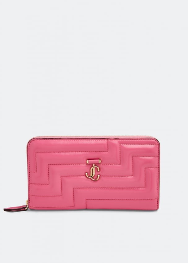 

Кошелек JIMMY CHOO Pippa Avenue wallet, розовый