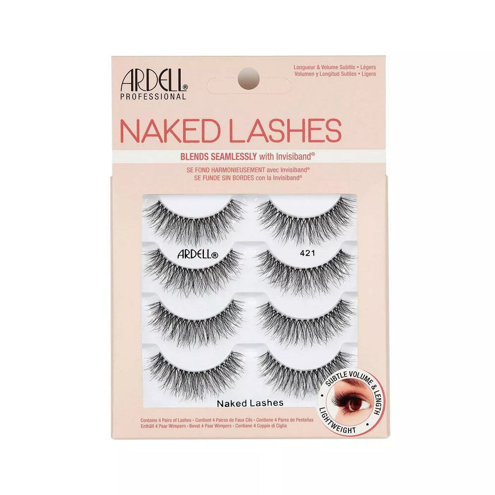 

Ardell Naked Lashes Multipack накладные ресницы на полоске 421 Черный