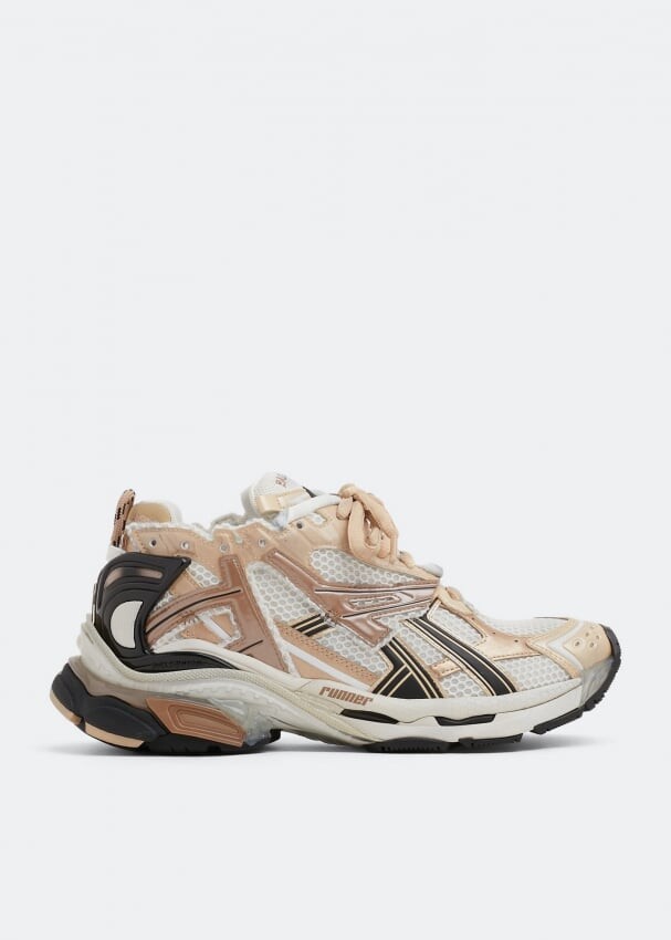

Кроссовки BALENCIAGA Runner sneakers, бежевый