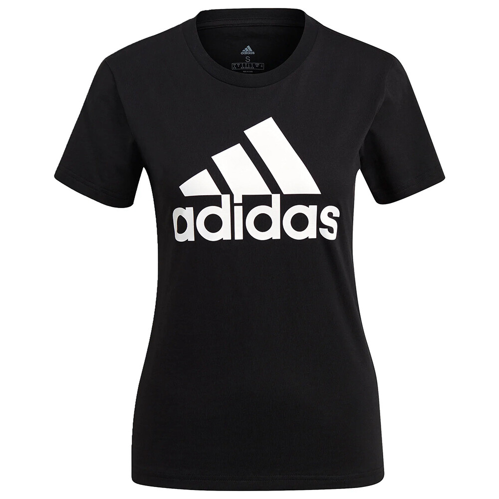 

Футболка Adidas Essentials Logo, черный/белый